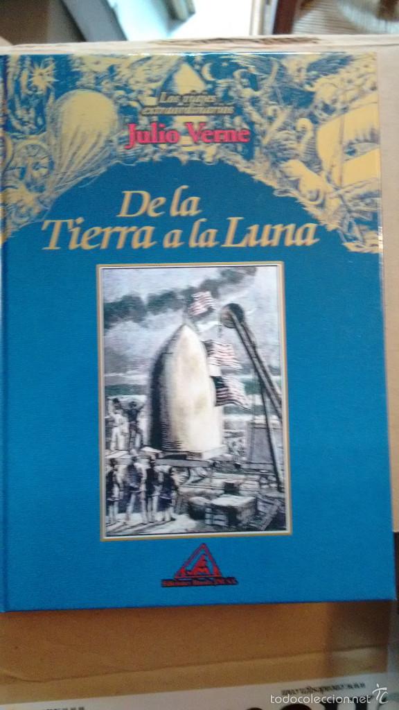 Libros de segunda mano: de la tierra a la luna de julio verne - Foto 1