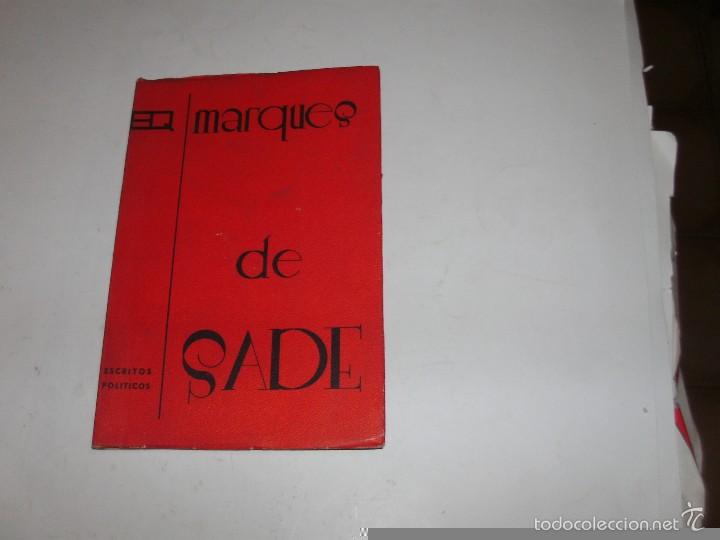 Libros de segunda mano: EL MARQUES DE SADE - ESCRITOS POLITICOS - Foto 1