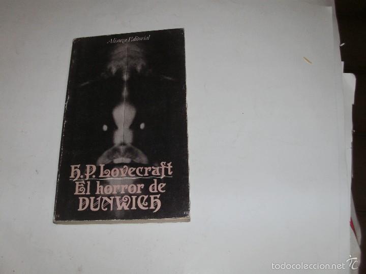 Libros de segunda mano: H.P. LOVECRAFT - EL HORROR DE DUNWICH - Foto 1