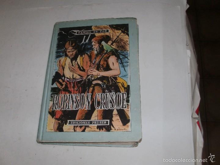 Libros de segunda mano: DANIEL DE FOE - ROBINSON CRUSOE - - Foto 1