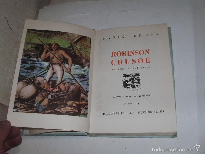 Libros de segunda mano: DANIEL DE FOE - ROBINSON CRUSOE - - Foto 2
