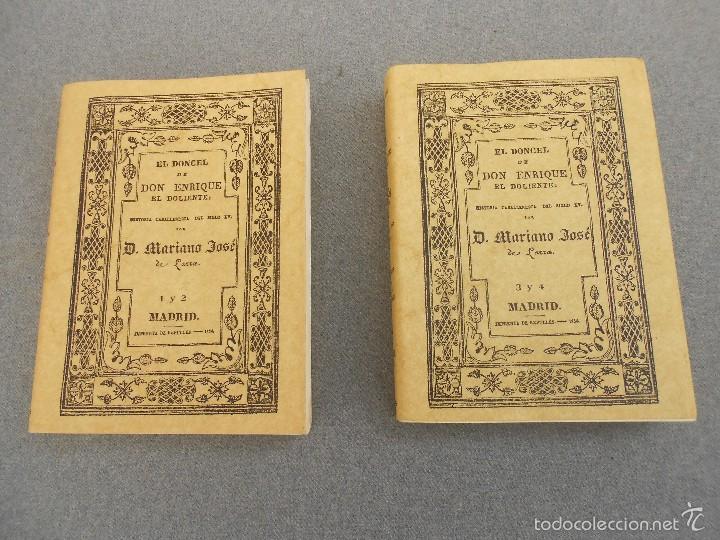 Libros de segunda mano: EL DONCEL DE DON ENRIQUE EL DOLIENTE. DOS TOMOS. - Foto 1