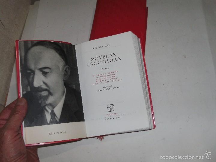 Libros de segunda mano: S. S. VAN DINE - NOVELAS ESCOGIDAS - 2 TOMOS - - Foto 2