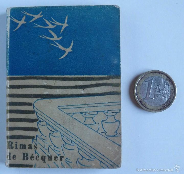 Libros de segunda mano: Rimas de B&eacute;cquer - minilibros - B&eacute;cquer - L.E.I.C. Barcelona - Foto 1