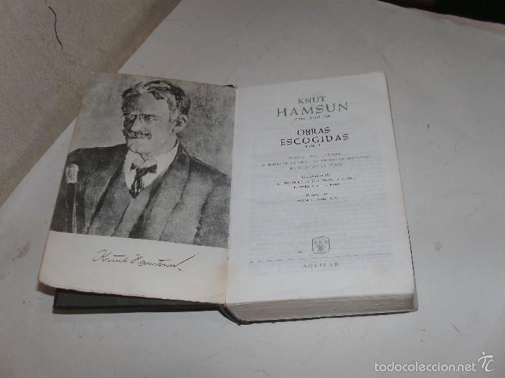 Libros de segunda mano: KNUT HAMSUN - OBRAS ESCOGIDAS - 1 TOMO - - Foto 3
