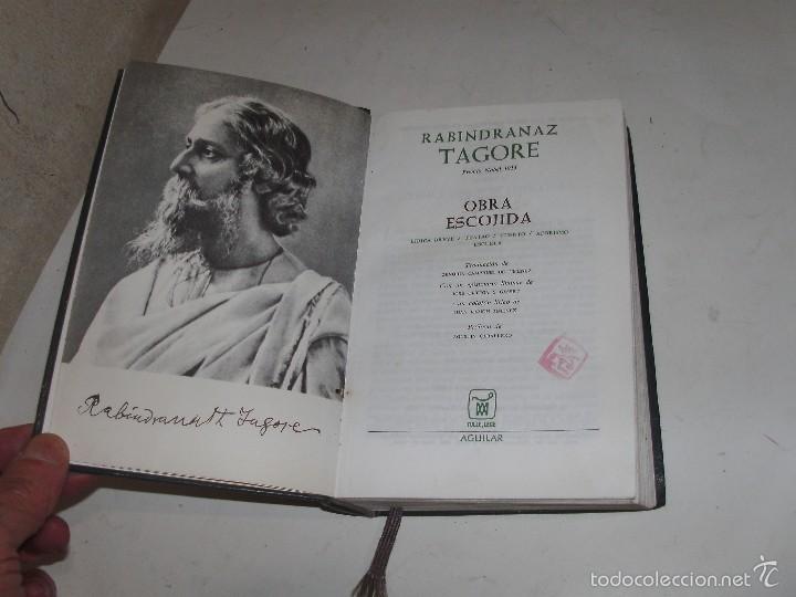 Libros de segunda mano: RABINDRANAZ TAGORE - OBRA ESCOGIDA - 1 TOMO - - Foto 3
