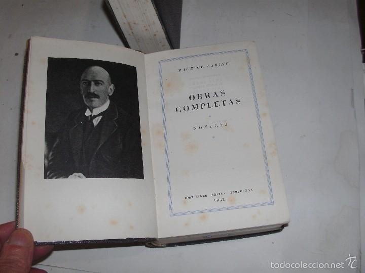 Libros de segunda mano: MAURICE BARING - OBRAS COMPLETAS - 2 TOMOS - - Foto 3