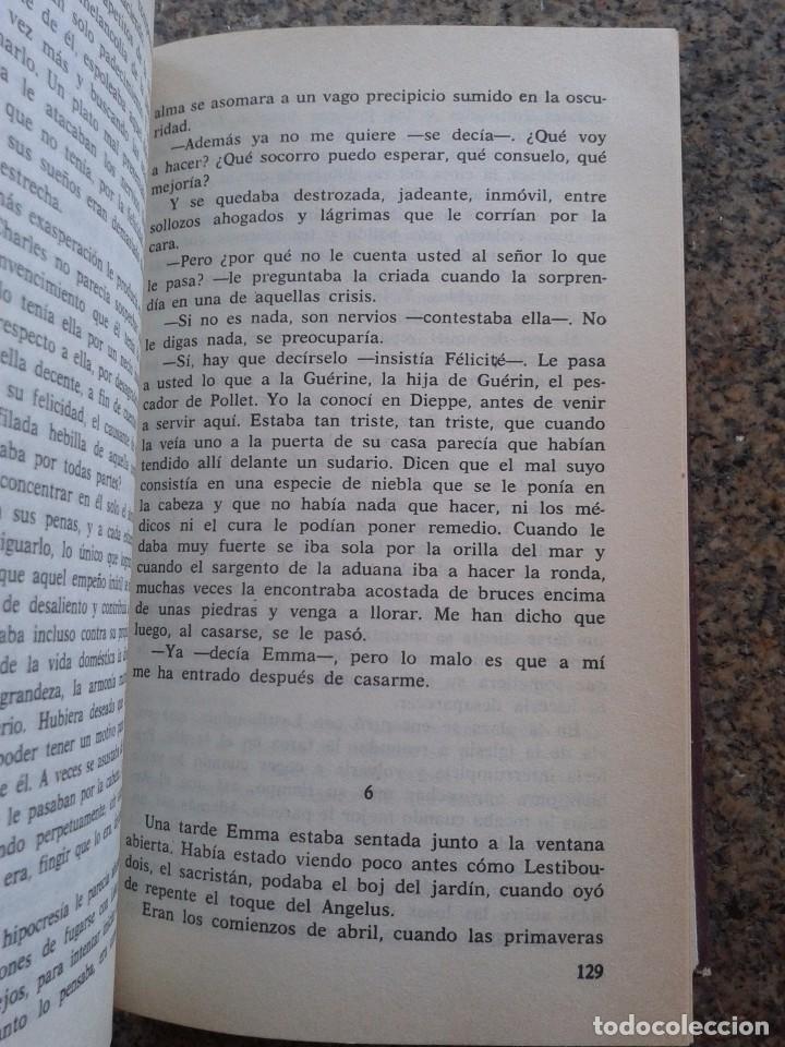 Libros de segunda mano: MADAME BOVARY -- GUSTAVE FLAUBERT -- EDICIONES ORBIS - 1982 -- - Foto 2