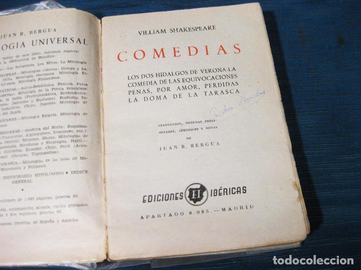 Libros de segunda mano: SHAKESPEARE COMEDIAS. EDICIONES IBERICAS - Foto 2