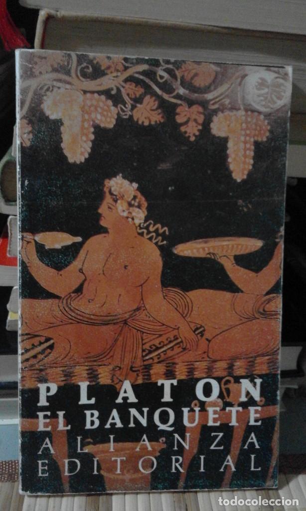 Libros de segunda mano: El banquete - Plat&oacute;n - Alianza Editorial - 1996 - Foto 1