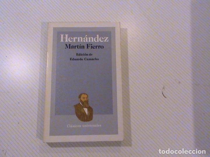 Libros de segunda mano: Mart&iacute;n Fierro (autor: Jos&eacute; Hern&aacute;ndez) - Foto 1