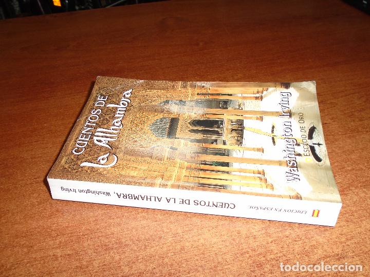 Libros de segunda mano: CUENTOS DE LA ALHAMBRA (IRVING, W.) ED. ESCUDO DE ORO 2014 - Foto 2