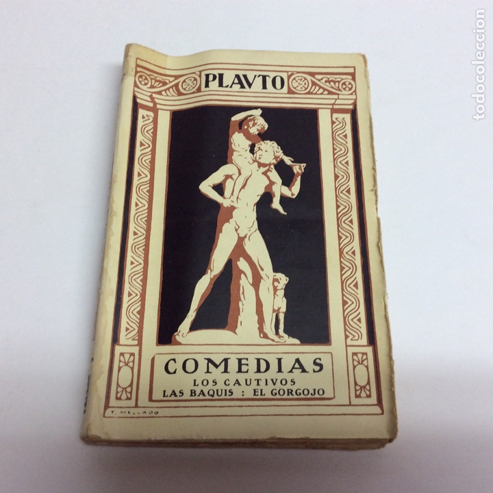 Libros de segunda mano: COMEDIAS. LOS CAUTIVOS LAS BAQUIS EL GORGOJO / PLAUTO - Foto 1