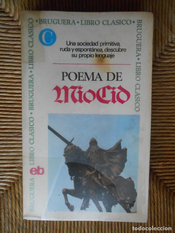 Libros de segunda mano: Poema de MIO  CID  -Texto original y Transcripci&oacute;n Moderna -1&ordf; ed 1967 - Foto 1