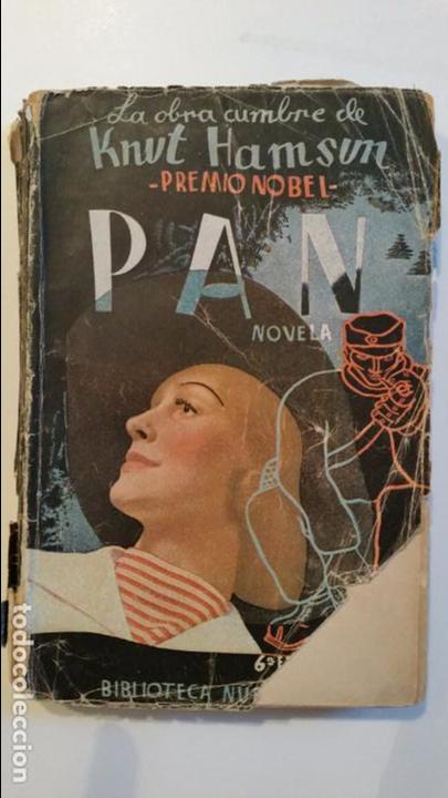 Libros de segunda mano: Knut Hamsum, Pan, Biblioteca Nueva, sexta edici&oacute;n - Foto 1