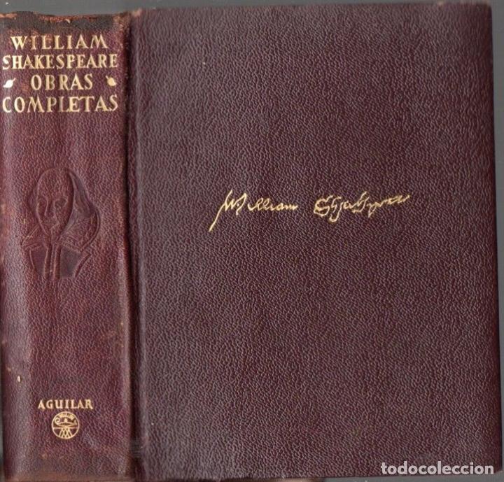 Libros de segunda mano: SHAKESPEARE : OBRAS COMPLETAS (AGUILAR ETERNAS, 1951) - Foto 2