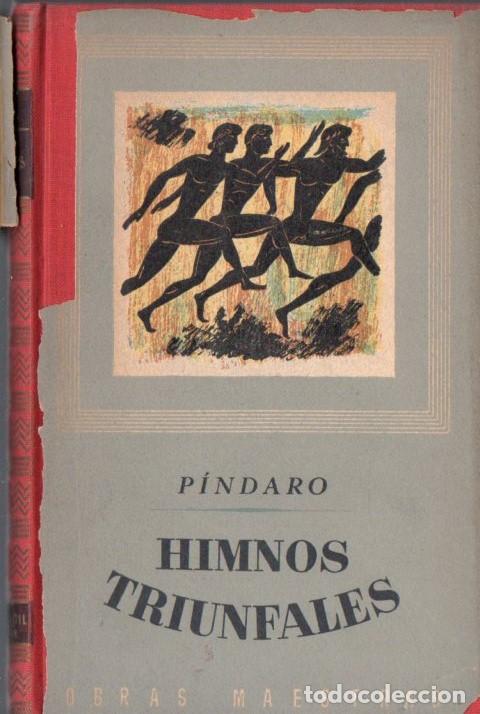 Libros de segunda mano: P&Iacute;NDARO : HIMNOS TRIUNFALES (IBERIA, 1946.) - Foto 1