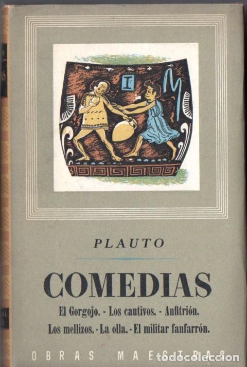 Libros de segunda mano: PLAUTO : COMEDIAS (IBERIA, 1955) - Foto 1