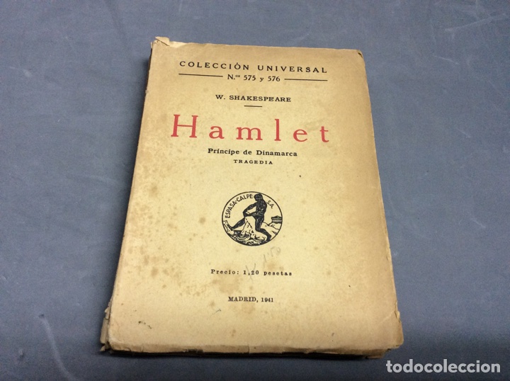 Libros de segunda mano: HAMLET, PR&Iacute;NCIPE DE DINAMARCA / SHAKESPEARE - Foto 1