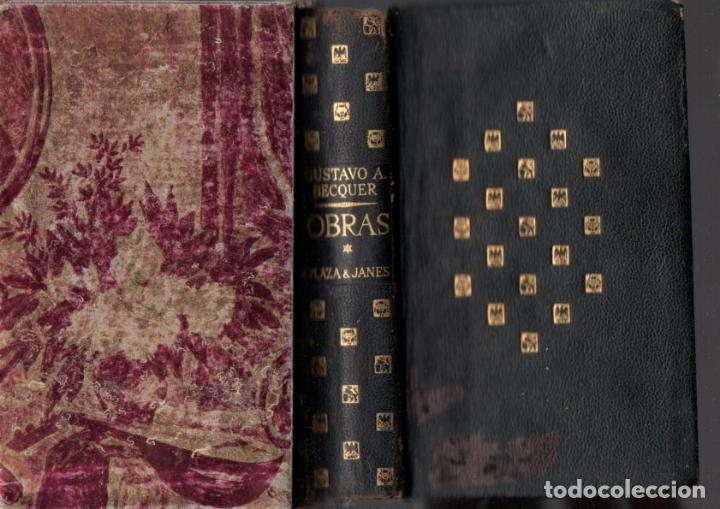 Libros de segunda mano: GUSTAVO A. B&Eacute;CQUER : OBRAS (PLAZA JAN&Eacute;S, 1961) - Foto 1