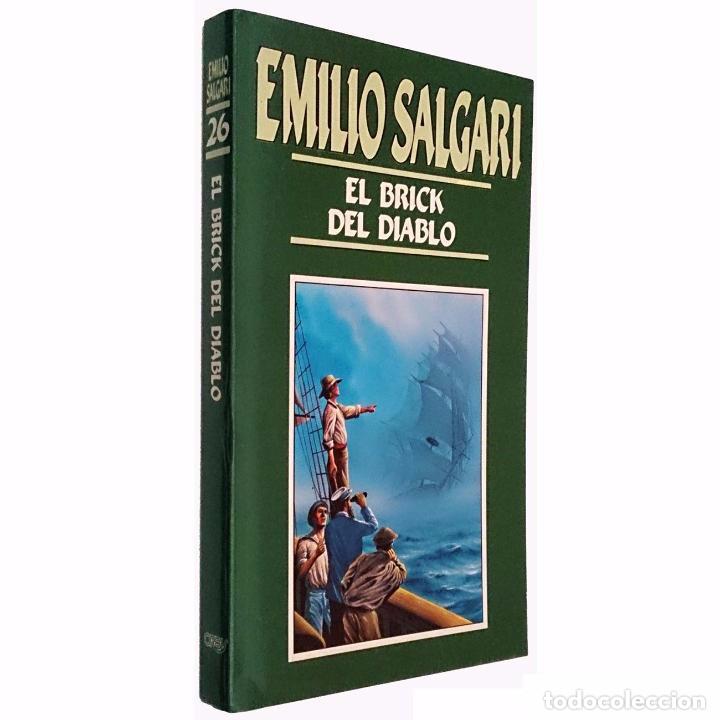 Libros de segunda mano: El Brick Del Diablo / Emilio Salgari N&ordm; 26 / Ediciones Orbis 1987 - Foto 1