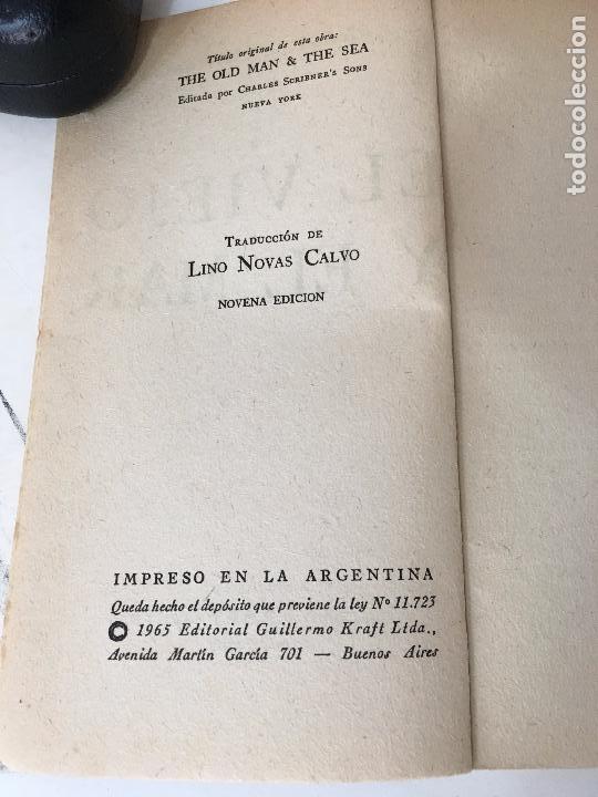 Libros de segunda mano: EL VIEJO Y EL MAR DE ERNEST HEMINGWAY - Foto 2