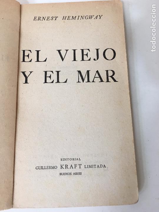 Libros de segunda mano: EL VIEJO Y EL MAR DE ERNEST HEMINGWAY - Foto 3