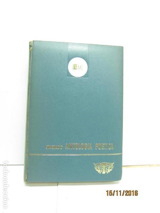 Libros de segunda mano: MACHADO .ANTONIO,  ANTOLOGIA  POETICA - Foto 2