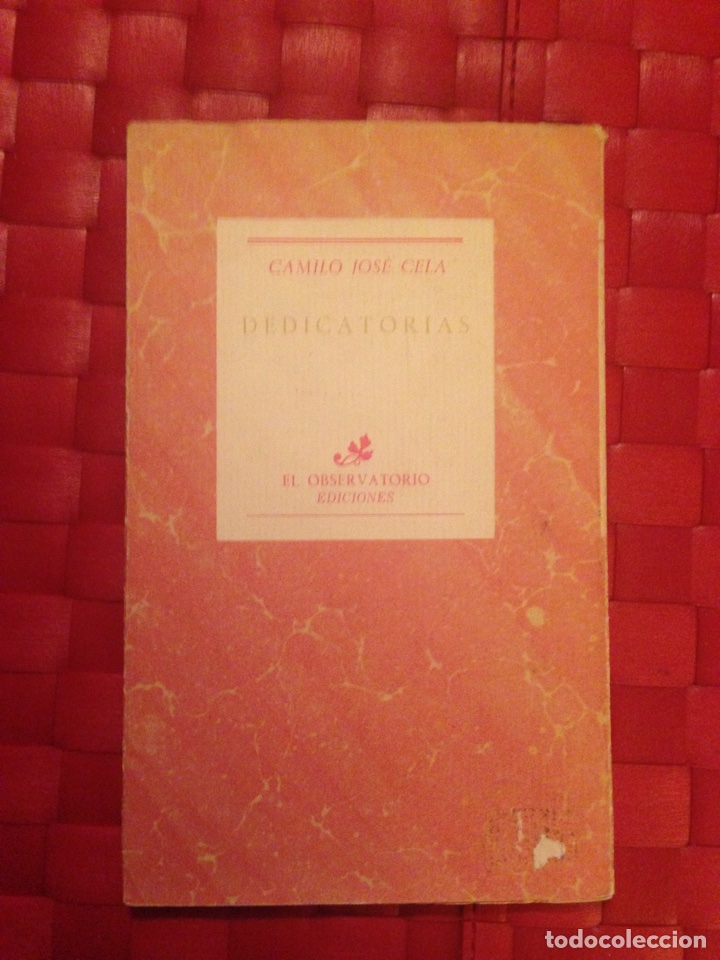 Libros de segunda mano: Libro, &rdquo; DEDICATORIAS &rdquo; Camilo J. Cela - Foto 2