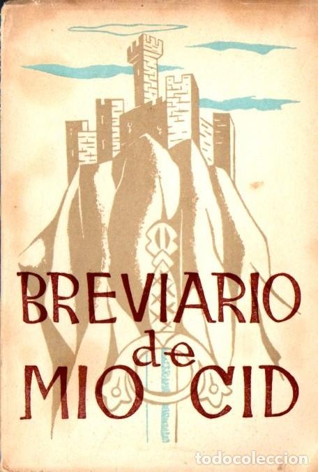 Libros de segunda mano: BREVIARIO DE MIO CID (1942) - Foto 1