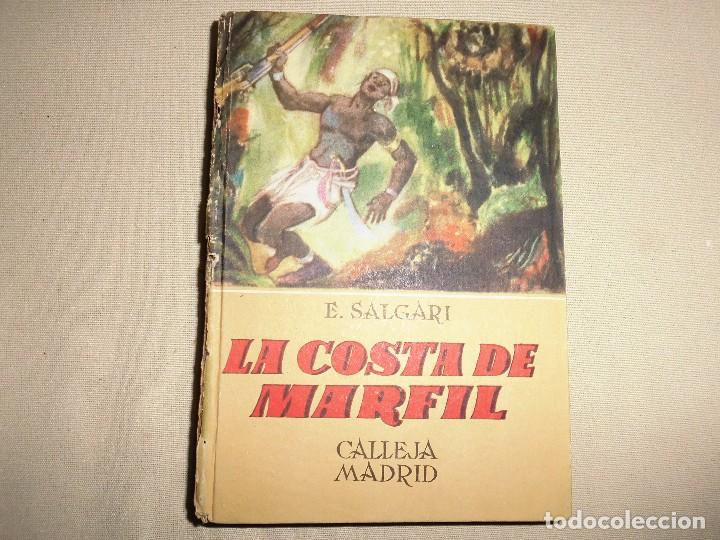 Libros de segunda mano: SALGARI  N&ordm; 49 LA COSTA DE MARFIL CALLEJA - Foto 1