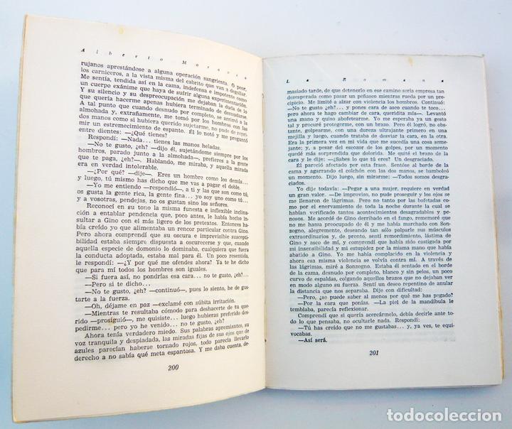 Libros de segunda mano: LA ROMANA / ALBERTO MORAVIA / ED. LOSADA 1957 - Foto 3