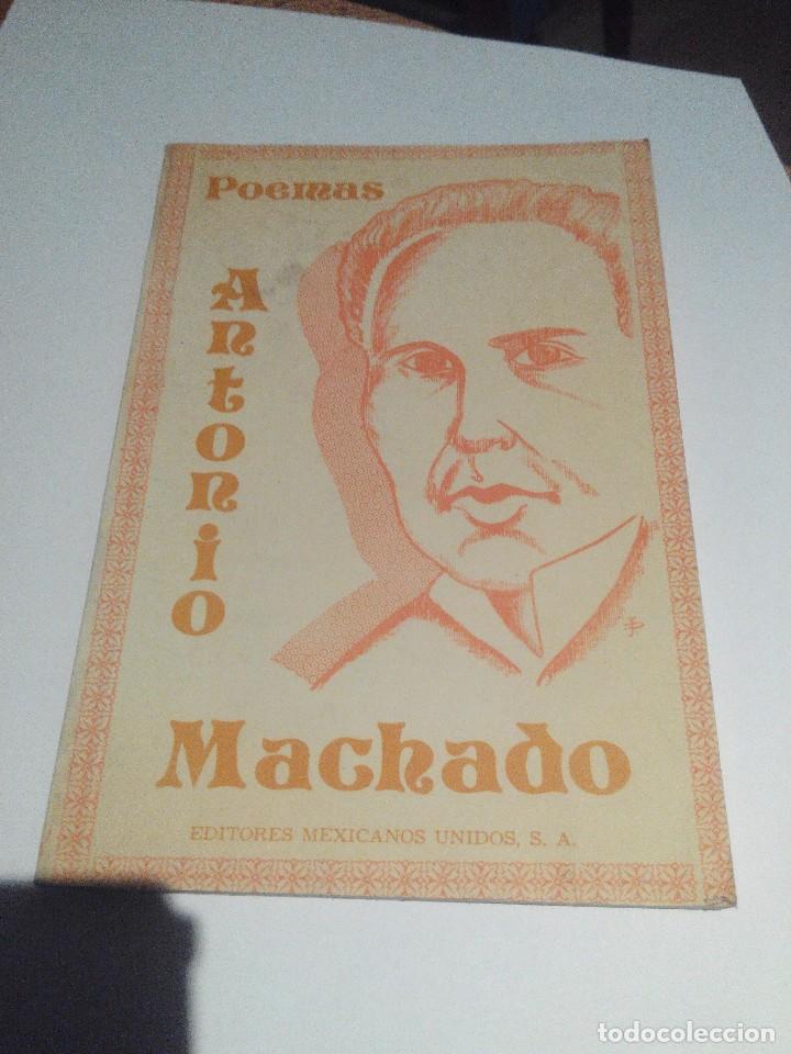 Libros de segunda mano: POEMAS - ANTONIO MACHADO . EDICION 1974  MEXICO - Foto 1