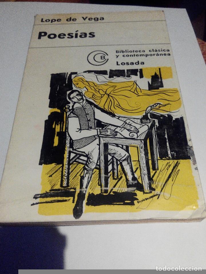 Libros de segunda mano: POESIAS - LOPE DE VEGA . EDICION DE 1971 - Foto 1