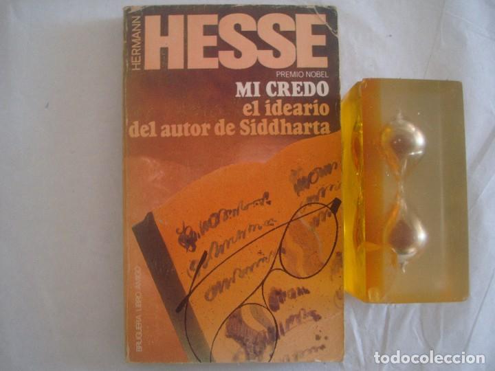 Libros de segunda mano: HERMANN HESSE. MI CREDO. EL IDEARIO DEL AUTOR DE SIDDHARTA. PREMIO NOVEL. 1978. - Foto 1