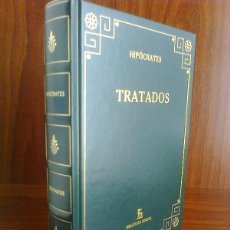 Libros de segunda mano: HIPÓCRATES - TRATADOS HIPOCRÁTICOS / SOBRE LA CIENCIA MÉDICA / ETC - BIBLIOTECA GREDOS Nº 41 - 2007. Lote 395300849