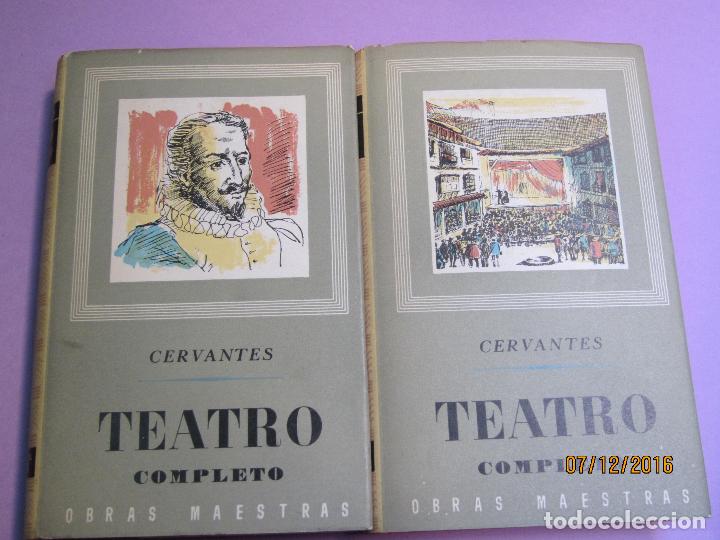 Libros de segunda mano: CERVANTES.. MIGUEL DE, TEATR COMPLETO - Foto 1