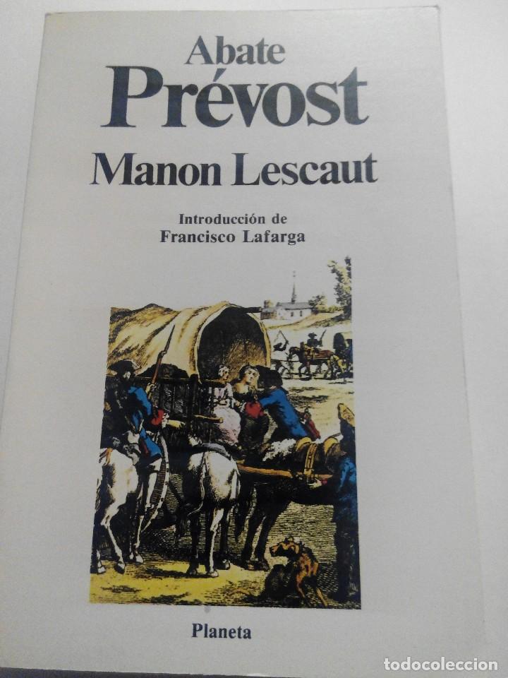 Libros de segunda mano: MANON LESCAUT - ABATE PR&Eacute;VOST - Foto 1