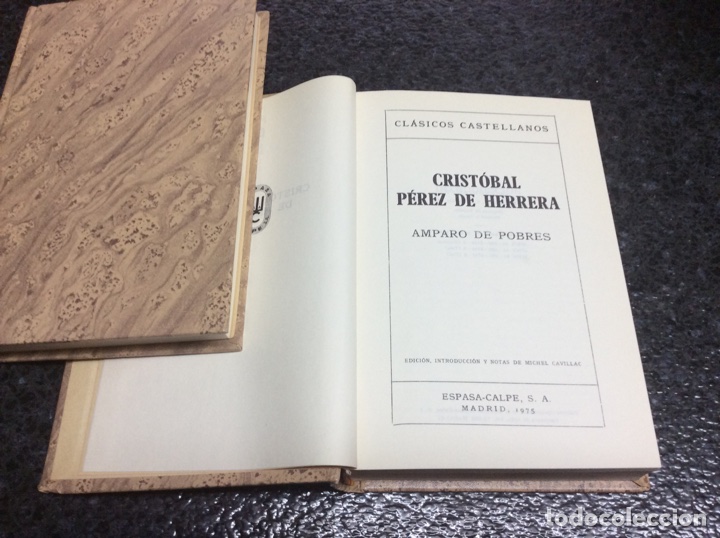 Libros de segunda mano: CRISTOBAL PEREZ DE HERRERA. AMPARO DE POBRES. -ED. ESPASA CALPE 1975 - Foto 1