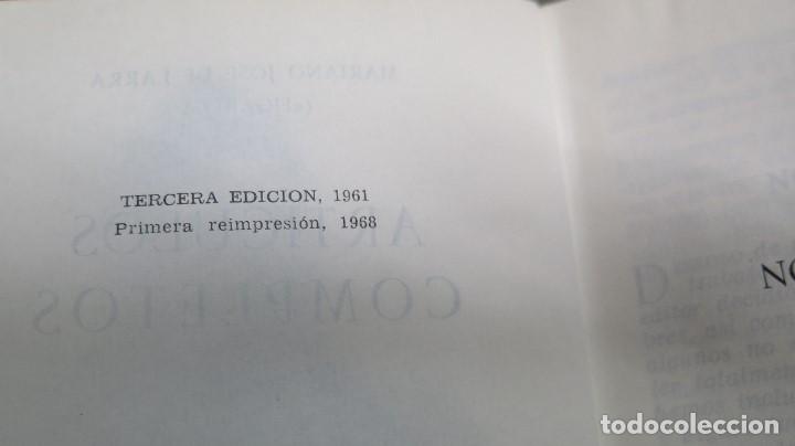 Libros de segunda mano: 1961.- ARTICULOS COMPLETOS. LARRA. AGUILAR. JOYA - Foto 3