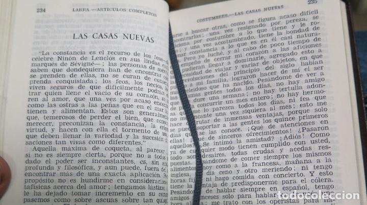 Libros de segunda mano: 1961.- ARTICULOS COMPLETOS. LARRA. AGUILAR. JOYA - Foto 4
