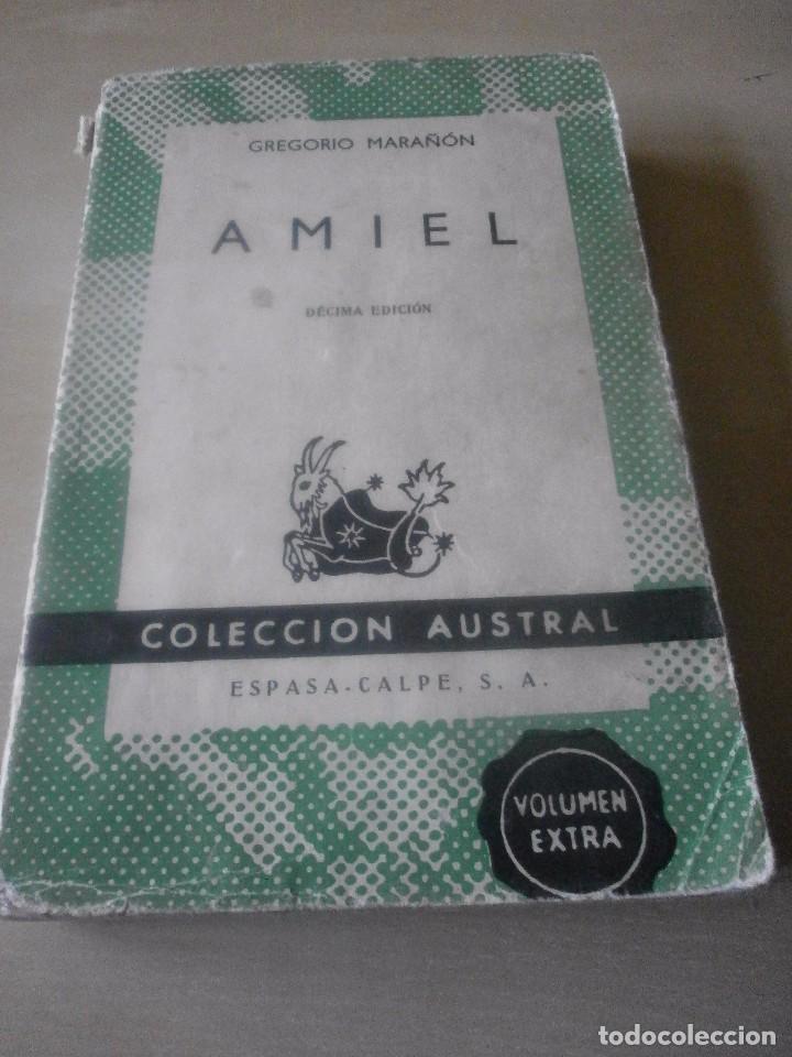 Libros de segunda mano: AMIEL. GREGORIO MARA&Ntilde;ON - Foto 1