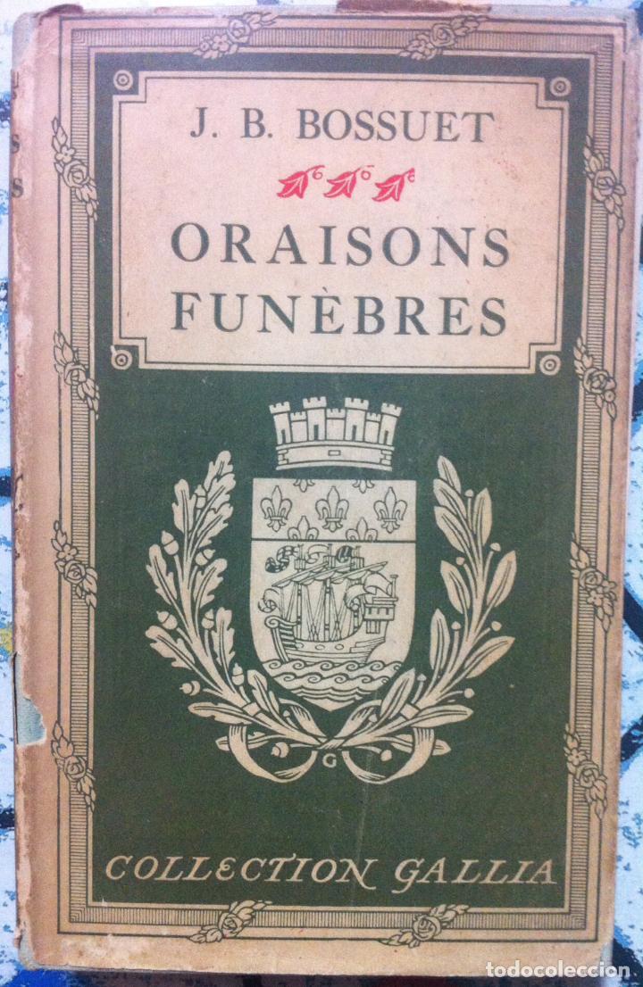 Libros de segunda mano: Bossuet. Oraisons fun&egrave;bres. - Foto 1