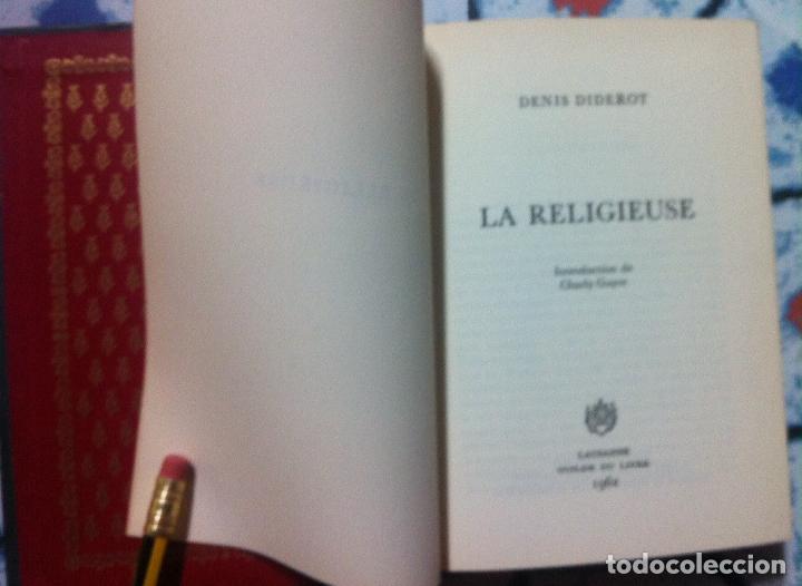 Libros de segunda mano: Denis Diderot. La religieuse. 1962 - Foto 3