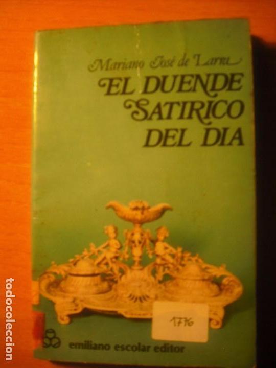 Libros de segunda mano: Mariano Jos&eacute; de Larra: El duende sat&iacute;rico del d&iacute;a - Foto 1
