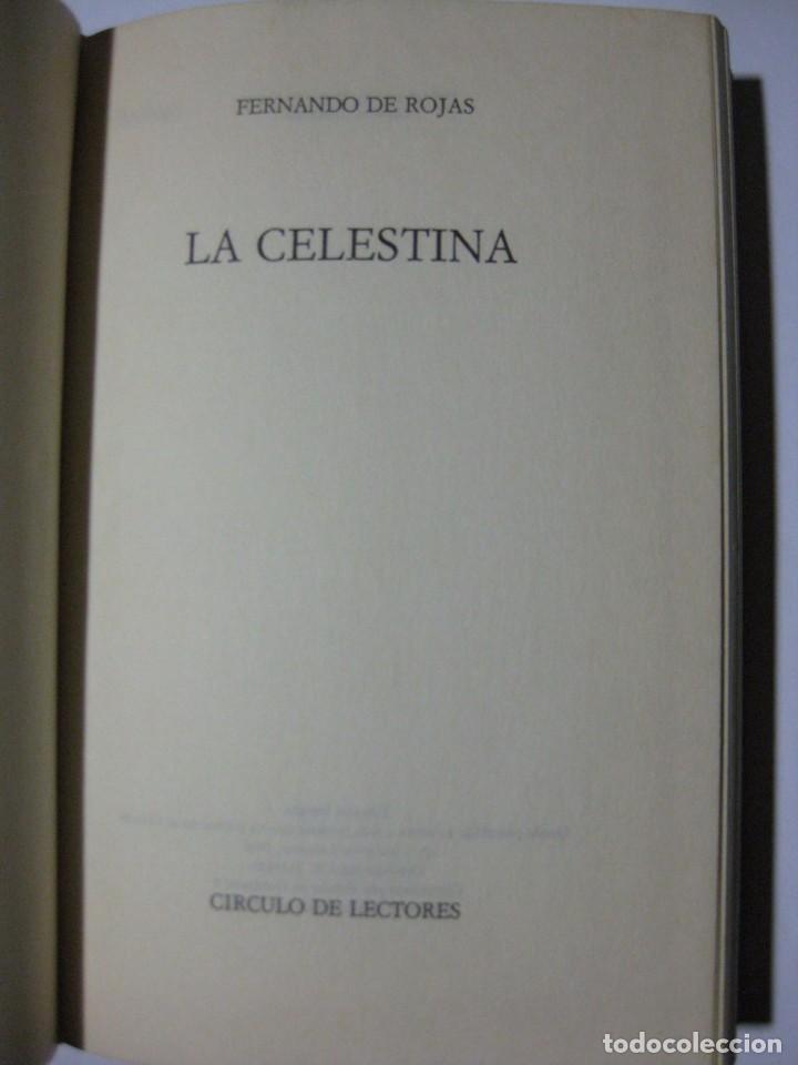 Libros de segunda mano: LA CELESTINA - FERNANDO DE ROJAS - C&Iacute;RCULO DE LECTORES - 1966 - Foto 2