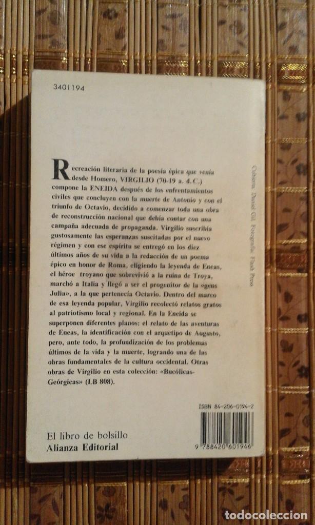 Libros de segunda mano: Eneida - Virgilio - Foto 2