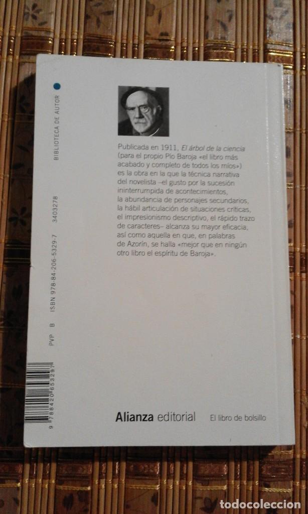 Libros de segunda mano: El &aacute;rbol de la ciencia - P&iacute;o Baroja - Foto 2