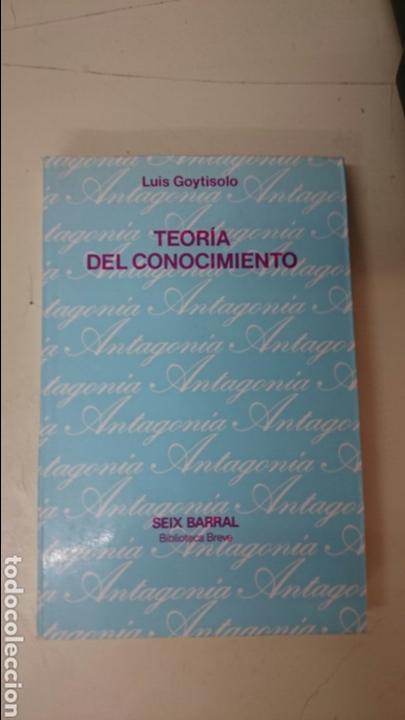 Libros de segunda mano: Luis Guytisolo TEORIA DEL CONOCIMIENTO - Foto 1