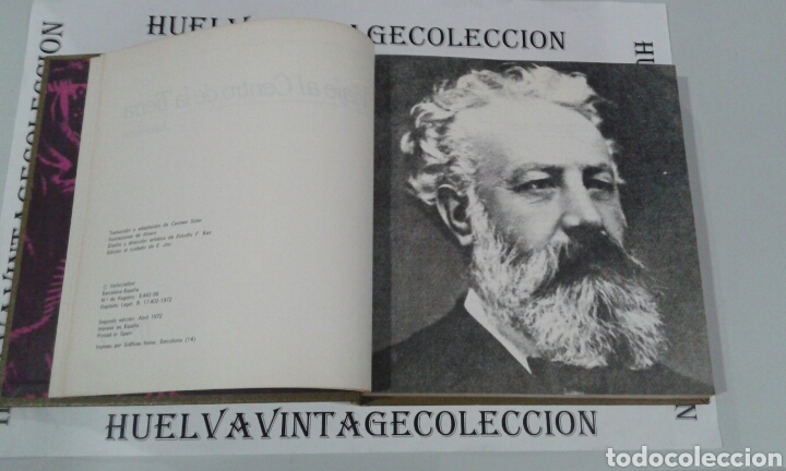 Libros de segunda mano: Viaje al centro de la tierra, -Julio Verne- - Foto 3